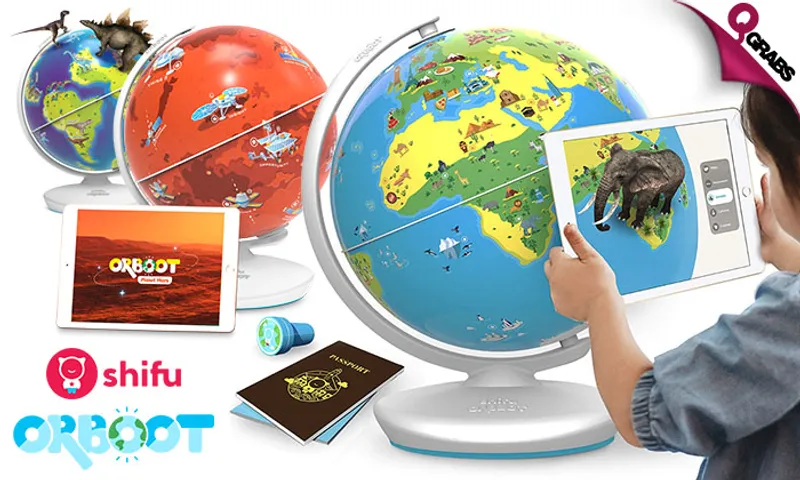Augmented Reality Interactive Globe for Kids!